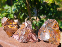 Natural Nguni Jasper Cobbed Specimens x 9 From Prieska, South Africa