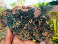 Natural Crystalline Malachite Specimens x 2 From Tenke Fungurume, Congo
