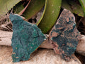 Natural Crystalline Malachite Specimens x 2 From Tenke Fungurume, Congo - Toprock Gemstones and Minerals 