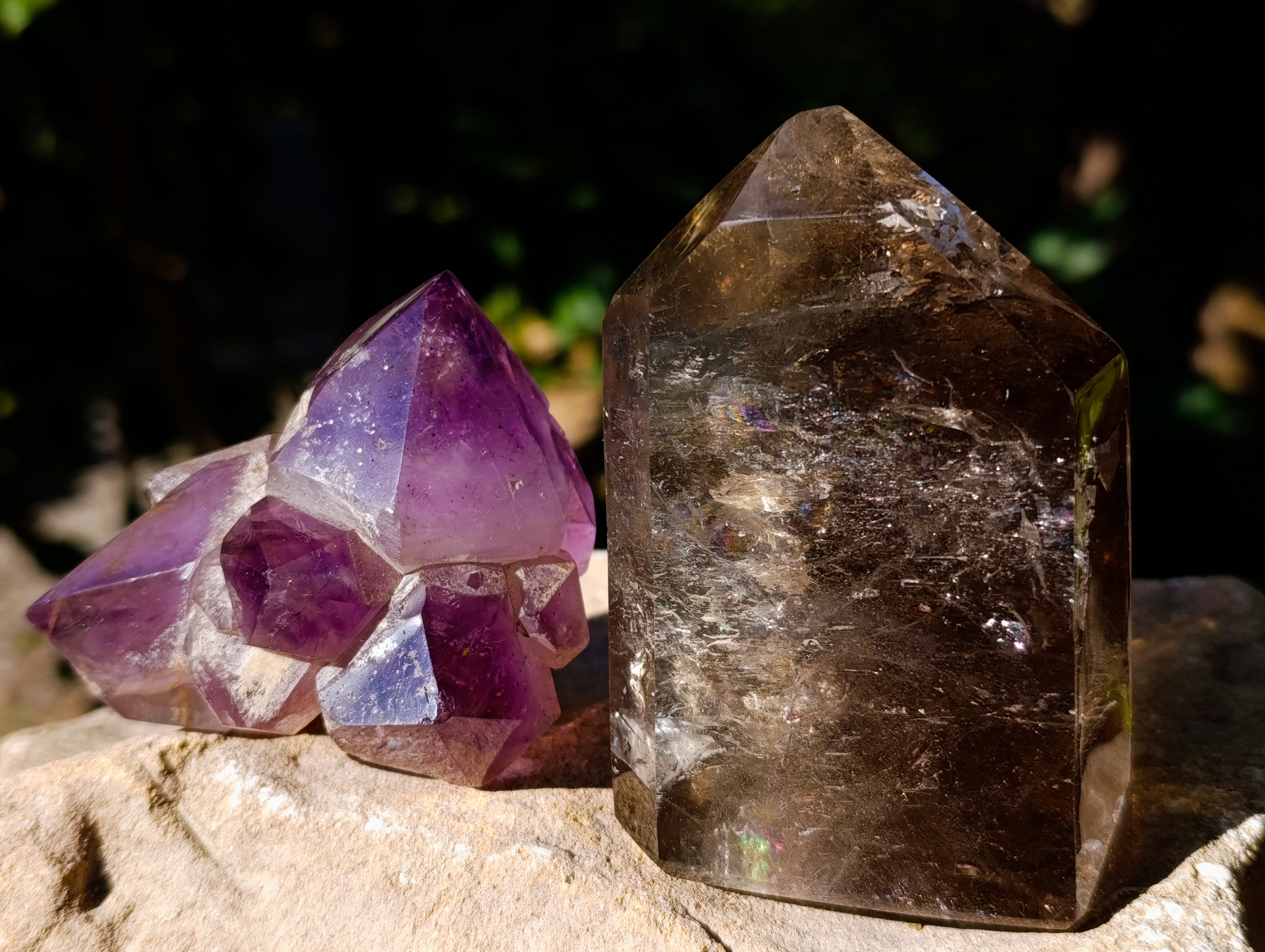 Polished Mix of Selected Crystal Points x 3 From Madagascar - Toprock Gemstones and Minerals 