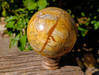 Polished Picture Stone Jasper Spheres x 1 From Ais-Ais, Namibia - Toprock Gemstones and Minerals 