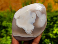 Polished Red Sashe River Agate Standing Free Forms x 6 From Zimbabwe - Toprock Gemstones and Minerals 