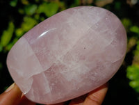 Polished Rose Quartz Standing Free Forms x 3 From Ambatondrazaka, Madagascar - Toprock Gemstones and Minerals 