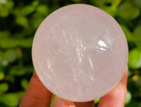 Polished AA Grade Star Rose Quartz Spheres x 8 From Ambatondrazaka, Madagascar - Toprock Gemstones and Minerals 