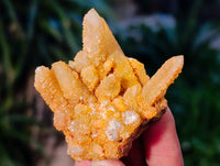 Natural Golden Limonite Fairy Spirit Quartz Clusters x 24 From South Africa - Toprock Gemstones and Minerals 