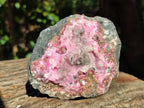 Natural Drusy Salrose Cobaltion Dolomite with Ball Malachite Specimens x 3 From Congo - Toprock Gemstones and Minerals 