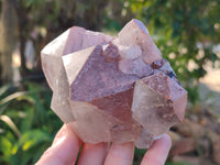 Natural Smokey Hematoid Blacknite Quartz Clusters x 4 From Madagascar - Toprock Gemstones and Minerals 
