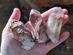 Natural Red Hematoid Quartz Clusters x 12 From Karoi, Zimbabwe - Toprock Gemstones and Minerals 