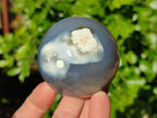 Polished Banded Agate Spheres x 4 From Madagascar - Toprock Gemstones and Minerals 