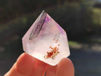 Polished Smokey Window Amethyst Quartz Points x 12 From Akansobe, Madagascar - Toprock Gemstones and Minerals 