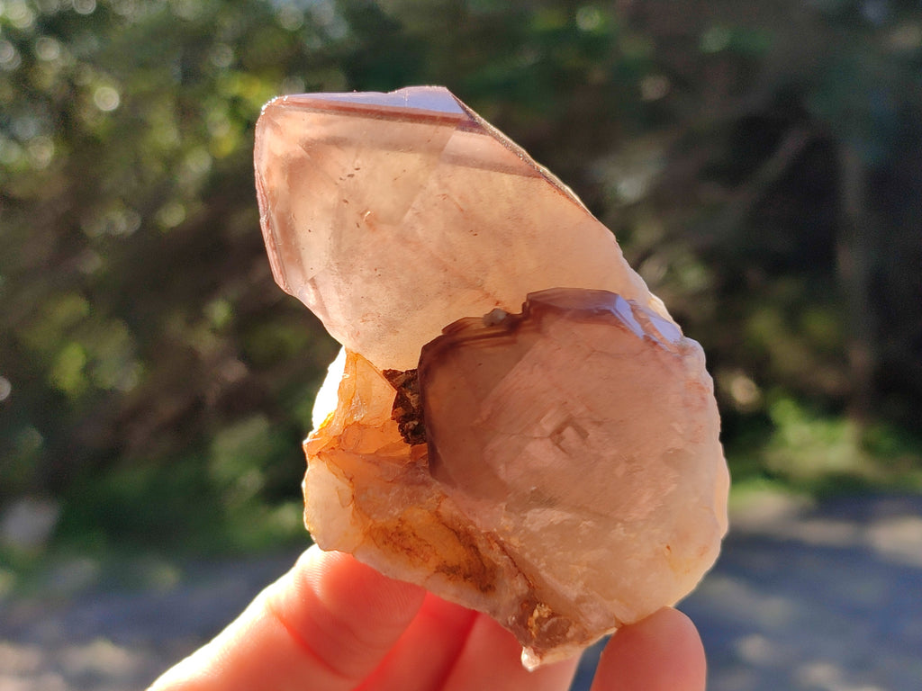 Natural Red Hematoid Quartz Crystals x 12 From Karoi, Zimbabwe - Toprock Gemstones and Minerals 