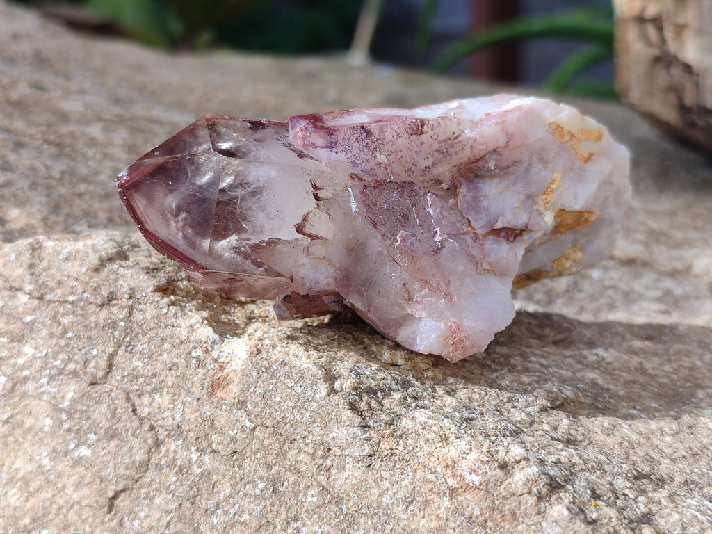 Natural Red Hematoid Quartz Crystals x 12 From Karoi, Zimbabwe - Toprock Gemstones and Minerals 