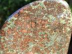 Polished Rare Eclogite Garnet Standing Free Form x 1 From Northern Cape, South Africa - Toprock Gemstones and Minerals 