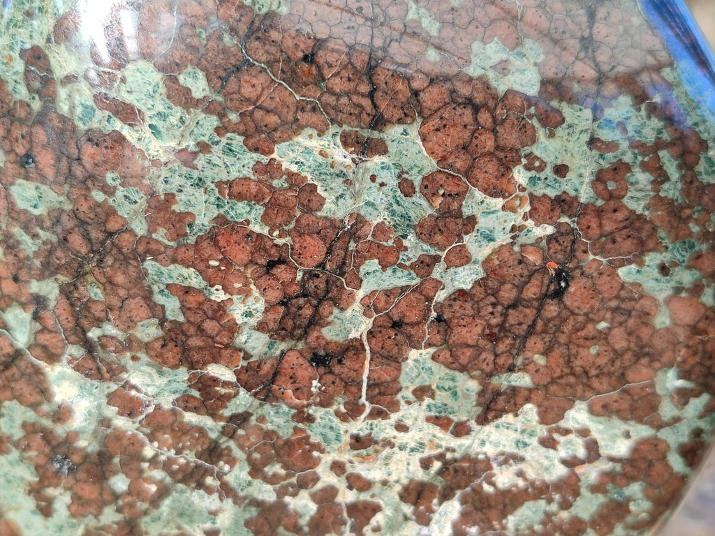 Polished Rare Eclogite Garnet Standing Free Form x 1 From Northern Cape, South Africa - Toprock Gemstones and Minerals 