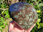 Polished Rare Eclogite Garnet Standing Free Form x 1 From Northern Cape, South Africa - Toprock Gemstones and Minerals 