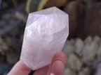Polished Rose Quartz Crystal Points x 4 From Ambatondrazaka, Madagascar - Toprock Gemstones and Minerals 