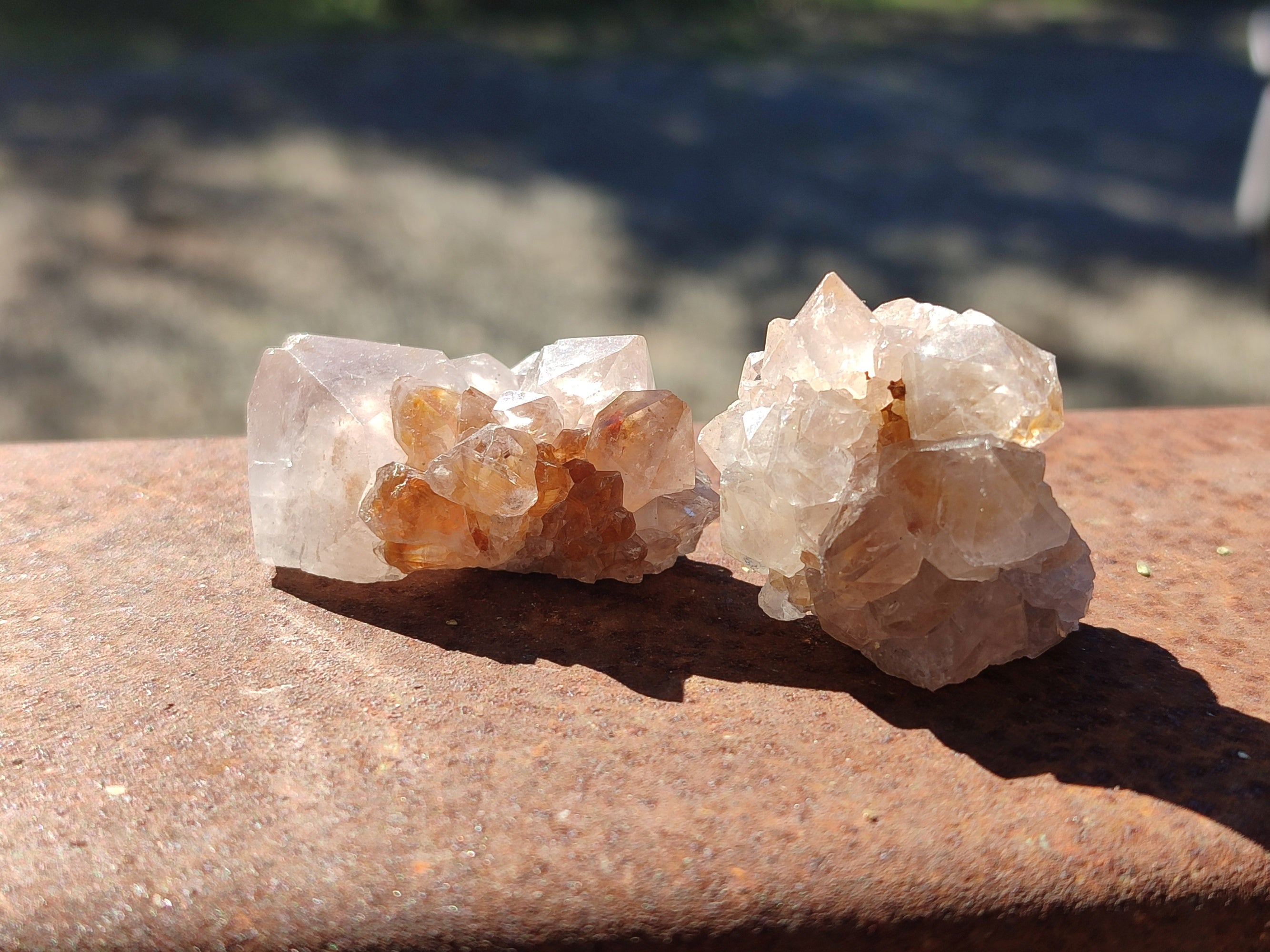 Natural Sunburst Amethyst Spirit Quartz Clusters x 70 From South Africa - Toprock Gemstones and Minerals 