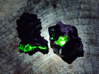 Natural Schorl Black Tourmaline on Orthoclase Specimens with some Hyalite Opal x 20 From Erongo, Namibia
