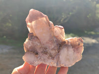 Natural Red Hematoid Quartz Clusters x 4 From Karoi, Zimbabwe