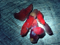 Natural Drusy Quartz Coated Calcite Pseudomorph Specimens x 70 From Alberts Mountain, Lesotho