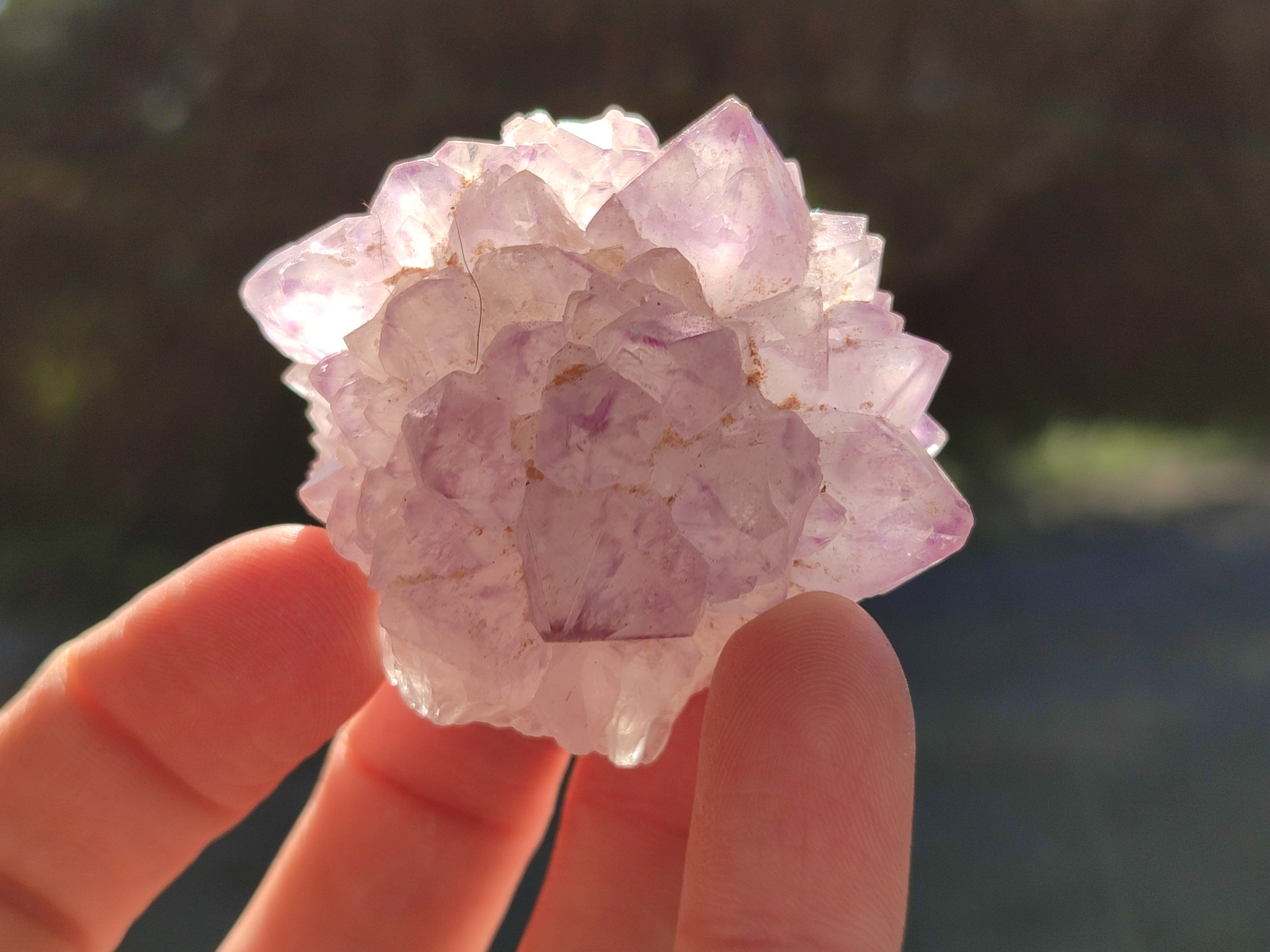 Natural Sunburst Amethyst Spirit Quartz Clusters x 12 From South Africa - Toprock Gemstones and Minerals 