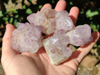 Natural Sunburst Amethyst Spirit Quartz Clusters x 12 From South Africa - Toprock Gemstones and Minerals 