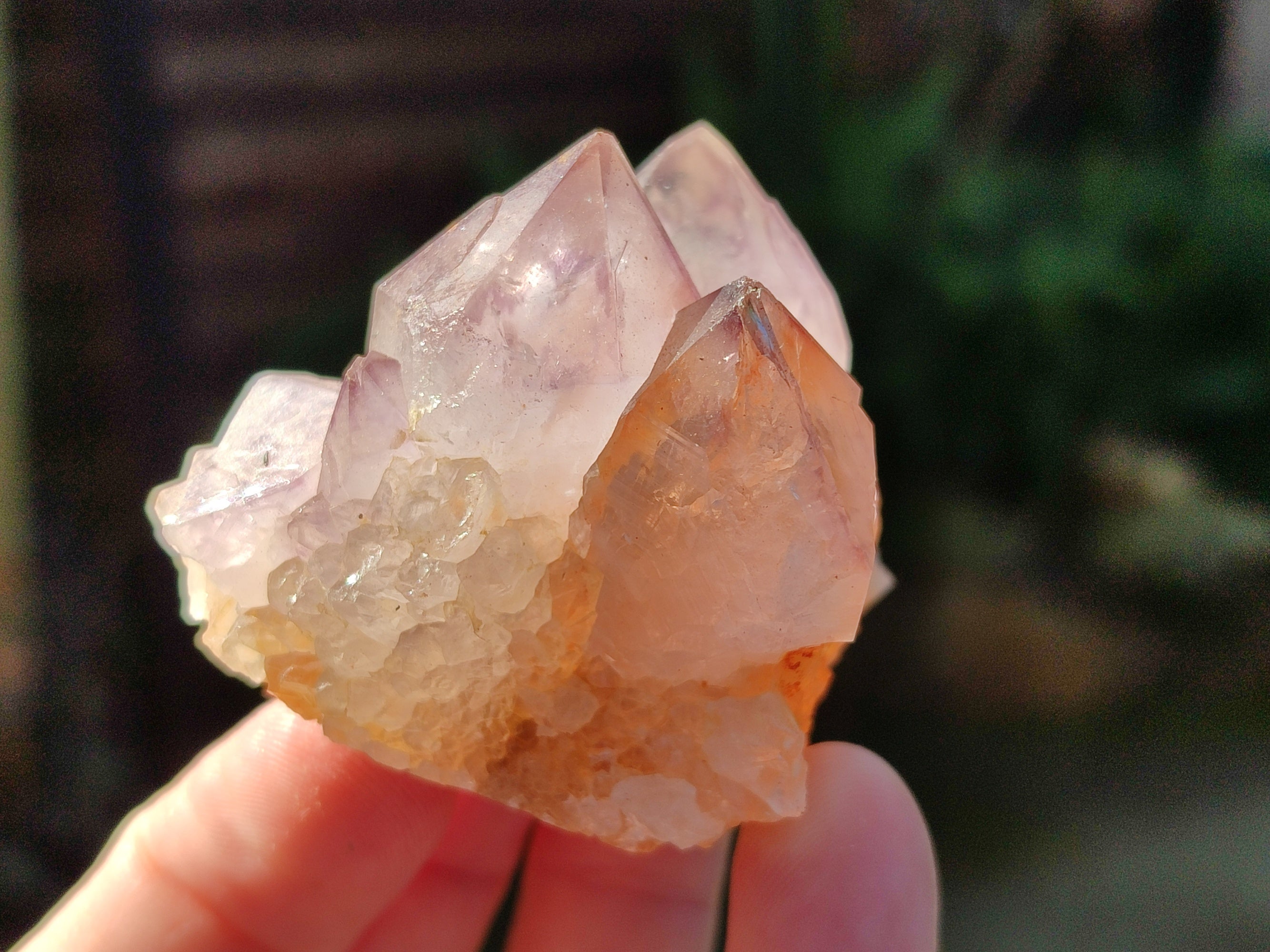 Natural Sunburst Amethyst Spirit Quartz Clusters x 12 From South Africa - Toprock Gemstones and Minerals 