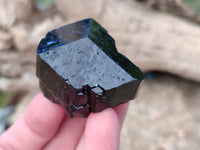 Natural Schorl Black Tourmaline Terminated Crystal Specimens with some Hyalite Opal x 13 From Erongo, Namibia