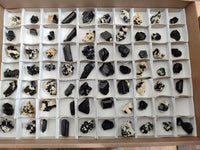 Natural Schorl Black Tourmaline Terminated Crystal Specimens x 70 From Erongo, Namibia