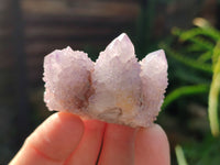 Natural Lilac Amethyst Spirit Quartz Clusters x 12 From South Africa - Toprock Gemstones and Minerals 