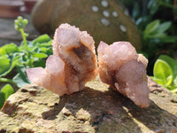 Natural Lilac Amethyst Spirit Quartz Clusters x 12 From South Africa - Toprock Gemstones and Minerals 