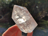 Polished Mixed Inclusion Quartz Crystals including Specular Hematite x 4 From Madagascar - Toprock Gemstones and Minerals 