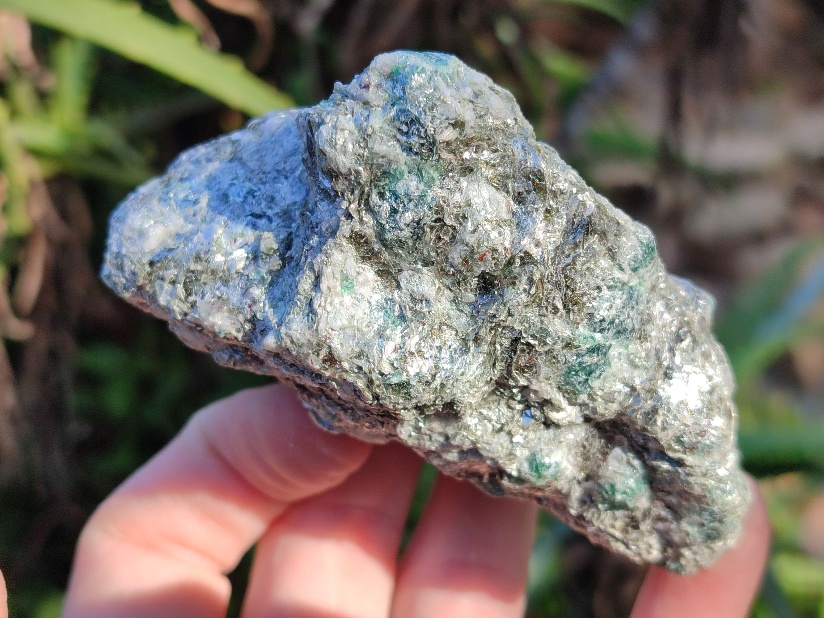 Natural Emerald Mica In Matrix Cobbed Specimens x 6 From Mutoko, Zimbabwe - Toprock Gemstones and Minerals 