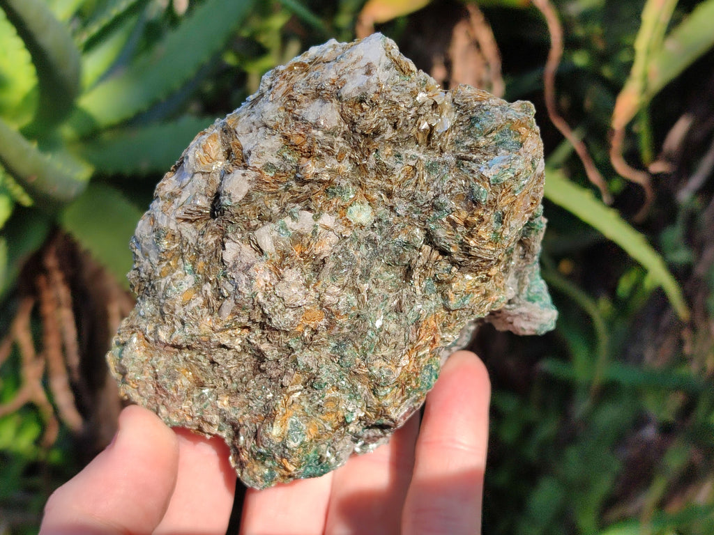 Natural Emerald Mica In Matrix Cobbed Specimens x 6 From Mutoko, Zimbabwe - Toprock Gemstones and Minerals 