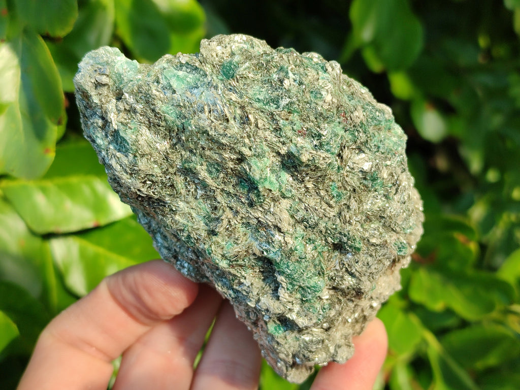 Natural Emerald Mica In Matrix Cobbed Specimens x 6 From Mutoko, Zimbabwe - Toprock Gemstones and Minerals 