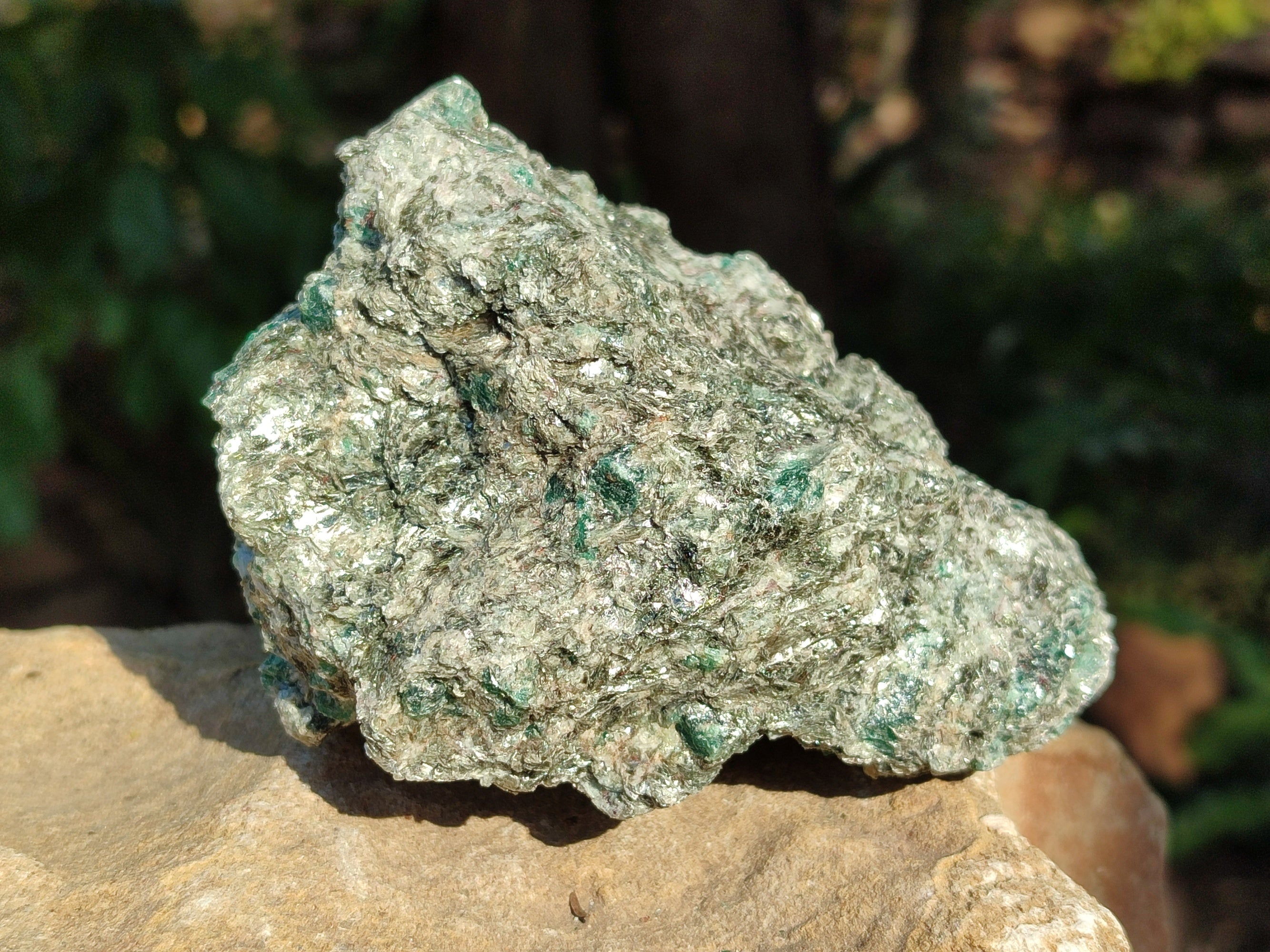 Natural Emerald Mica In Matrix Cobbed Specimens x 6 From Mutoko, Zimbabwe - Toprock Gemstones and Minerals 