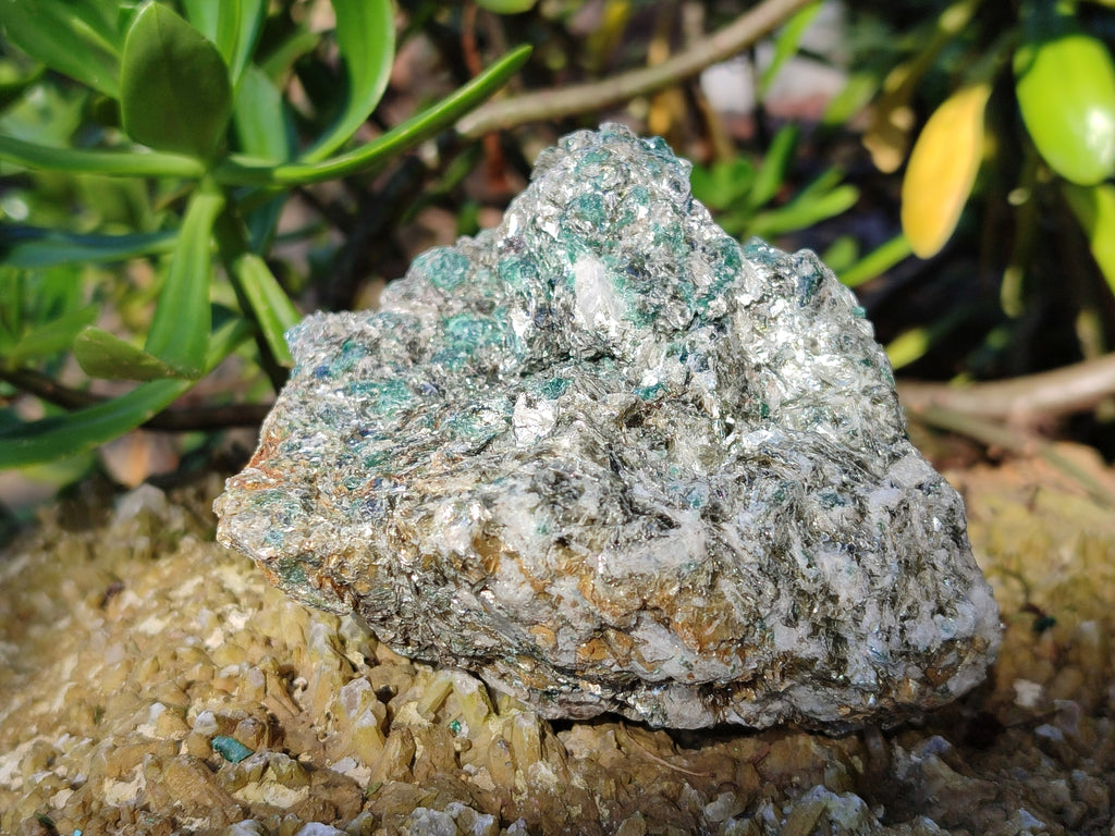 Natural Emerald Mica In Matrix Cobbed Specimens x 6 From Mutoko, Zimbabwe - Toprock Gemstones and Minerals 
