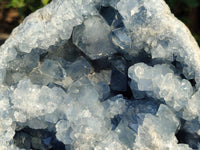 Natural Large Celestite Geode Specimen x 1 From Sakoany, Madagascar - Toprock Gemstones and Minerals 
