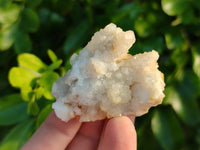 Natural Drusy Quartz and Drusy Quartz Coated Calcite Pseudomorph Crystals x 20 From Lesotho - Toprock Gemstones and Minerals 