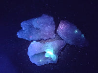 Natural Drusy Quartz and Drusy Quartz Coated Calcite Pseudomorph Crystals x 20 From Lesotho - Toprock Gemstones and Minerals 