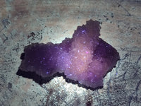 Natural Drusy Quartz and Drusy Quartz Coated Calcite Pseudomorph Crystals x 20 From Lesotho - Toprock Gemstones and Minerals 