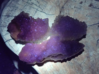Natural Drusy Quartz and Drusy Quartz Coated Calcite Pseudomorph Crystals x 20 From Lesotho - Toprock Gemstones and Minerals 
