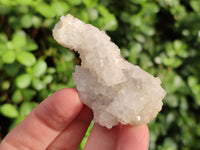 Natural Drusy Quartz and Drusy Quartz Coated Calcite Pseudomorph Crystals x 20 From Lesotho - Toprock Gemstones and Minerals 