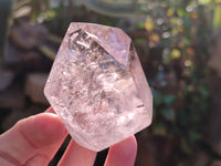 Polished Window Amethyst Quartz Points x 6 From Akansobe, Madagascar - Toprock Gemstones and Minerals 