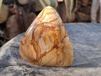 Polished Picture Stone Jasper Standing Free Forms x 3 From Ais-Ais, Namibia