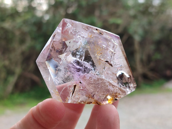 Polished Various Inclusion Quartz Crystals x 6 From Madagascar