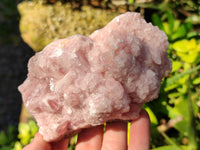 Natural Extremely Rare Collectable Rhodocalcite Specimens x 2 From Congo - Toprock Gemstones and Minerals 
