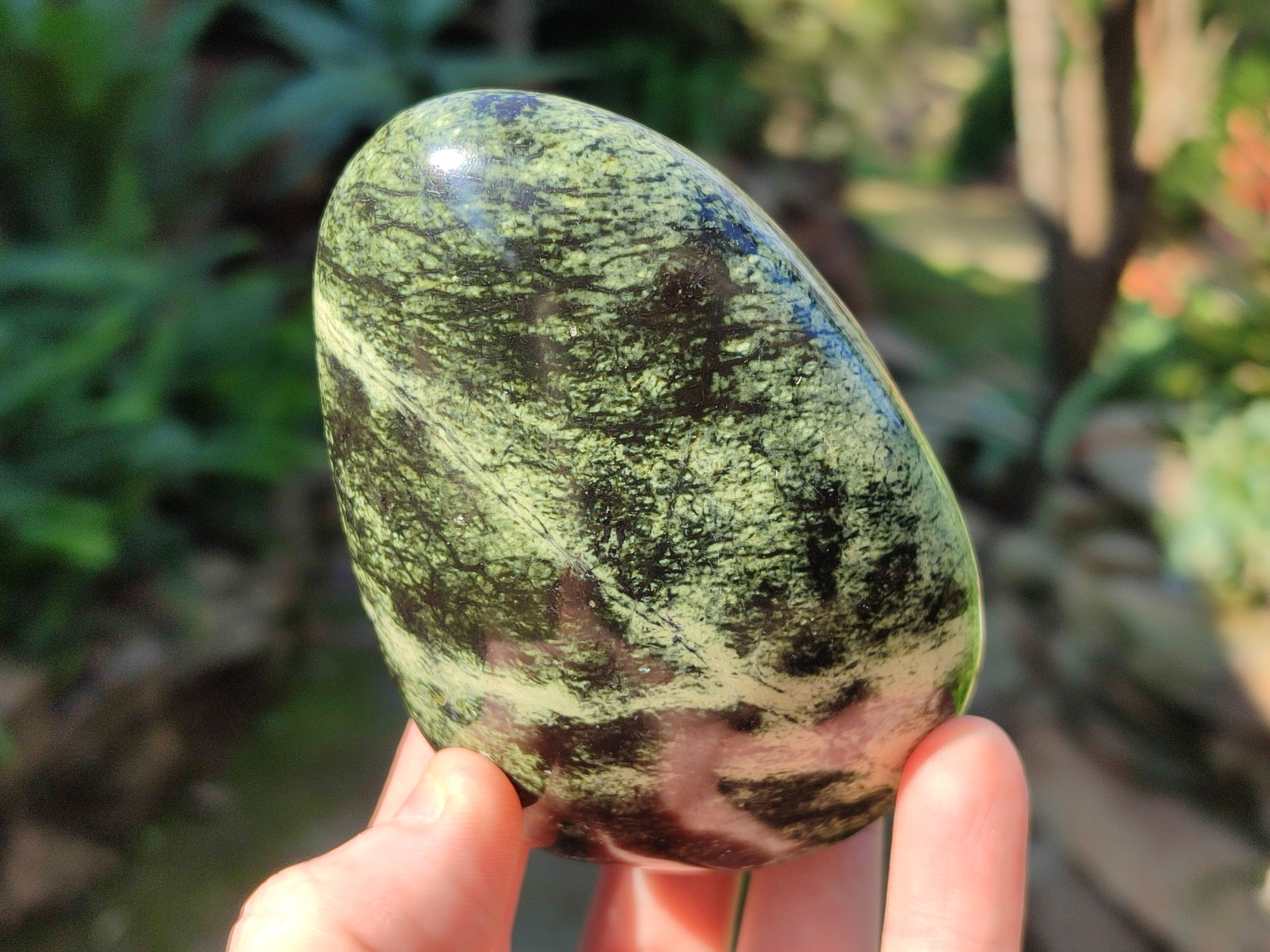 Polished Leopard Stone Standing Free Forms and Free Forms x 6 From Zimbabwe - Toprock Gemstones and Minerals 