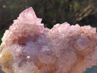 Natural Sunburst Amethyst Spirit Quartz Clusters x 2 From South Africa - Toprock Gemstones and Minerals 