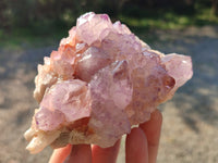 Natural Sunburst Amethyst Spirit Quartz Clusters x 2 From South Africa - Toprock Gemstones and Minerals 
